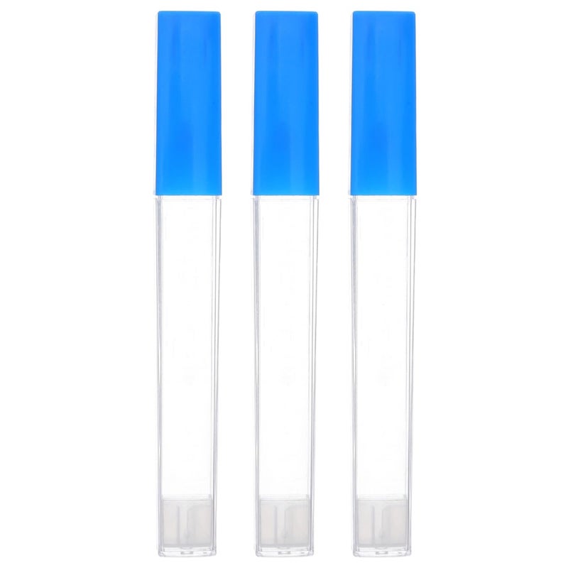 UTHCLO Thermometer Protective Tube 3-Pack Clear Storage Case for Body Temperature Thermometers and Acupuncture Tools Easy Access and Damage Protection - Image 1